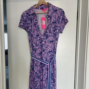 Lilly Pulitzer Renee Dress in Lilac Safari Print - NWT